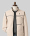 Alfré Cream Modular Fleece Gilet Jacket