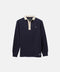 'Le Rugby' Classique Navy Rugby Shirt