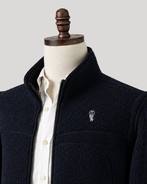 Alfré Navy Modular Fleece Gilet Jacket