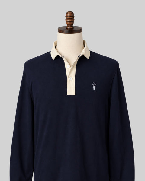 Alfré's Signature Navy Rugby Shirt