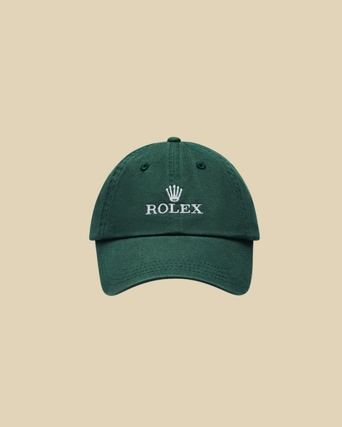 Vintage Rolex Forest Green Cap