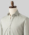 Sage Green Broadcloth Spread Collar Dress Shirt