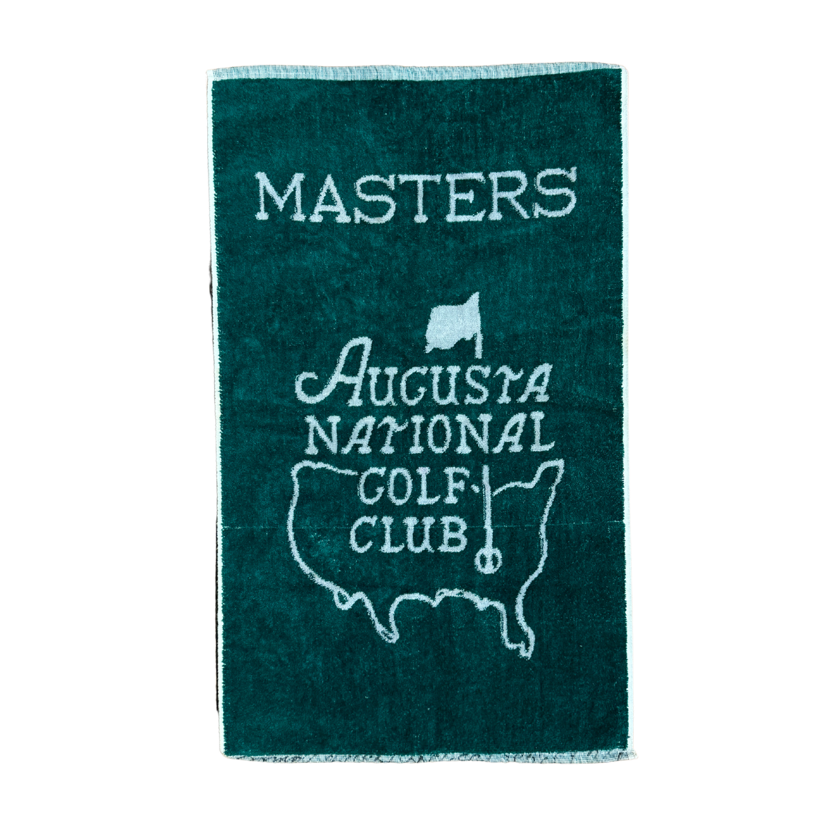 Vintage Hunter Green Martex Masters Golf Club Towel Le Alfré