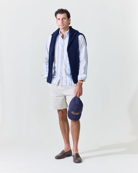 Retro Stripe Fun Oxford Shirt