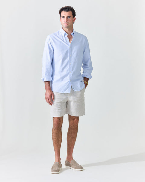 'Le Stripe' Blue Oxford Shirt