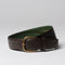 "Le Belt" Dark Brown Pebble Grain Leather