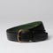 "Le Belt" Black Pebble Grain Leather