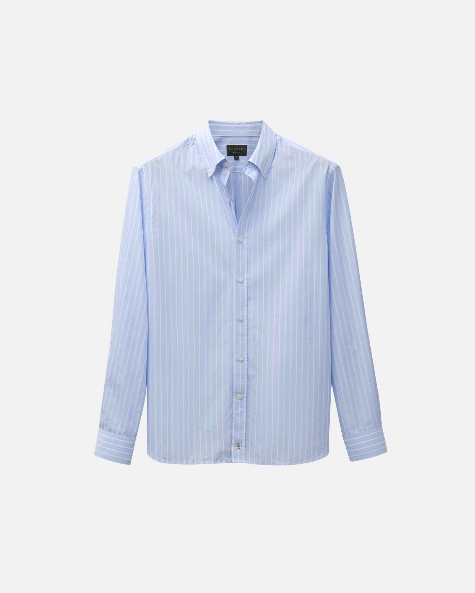 Classic Blue Stripe Dress Shirt