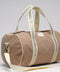 Le Alfré Beige Duffle Bag