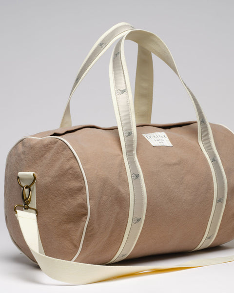 Le Alfré Beige Duffle Bag