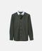'Le Original' Hunter Green Contrast Collar Oxford Shirt
