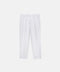 White Linen Blend Trouser
