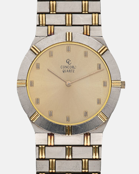 Vintage Concord 18K Gold & Stainless Steel