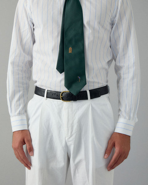 Retro White Stripe Shirt