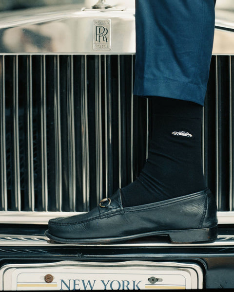 "Backseat Driver" Dress Socks