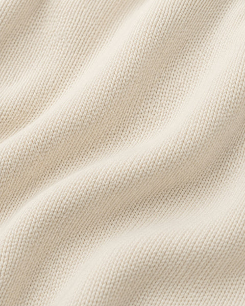 Classic Ivory Crewneck Sweater (PRE-ORDER)