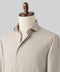 Classic Greige Linen-Blend Shirt