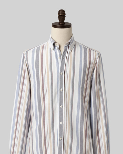 Retro Stripe Fun Oxford Shirt