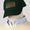 Le Alfré Upper East Side Hunter Green Throwback Cap