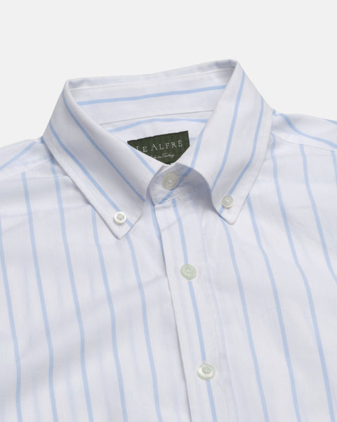 Retro White Stripe Shirt