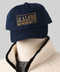 Le Alfré Upper East Side Navy Throwback Cap