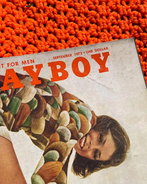 Vintage Playboy Magazine September, 1972