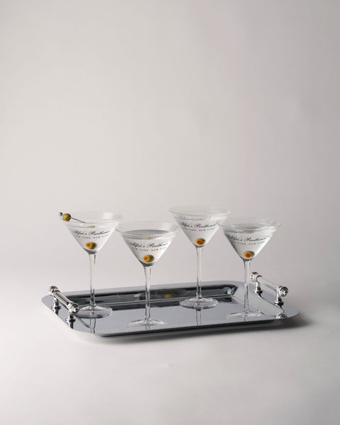 Alfré's Penthouse Martini Glasses (Set of 4)