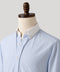 Blue Stripe Contrast Collar Oxford Shirt