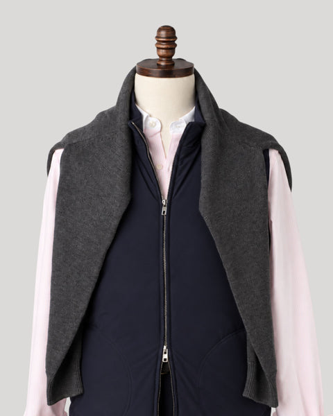 Navy Lightweight Padded Gilet