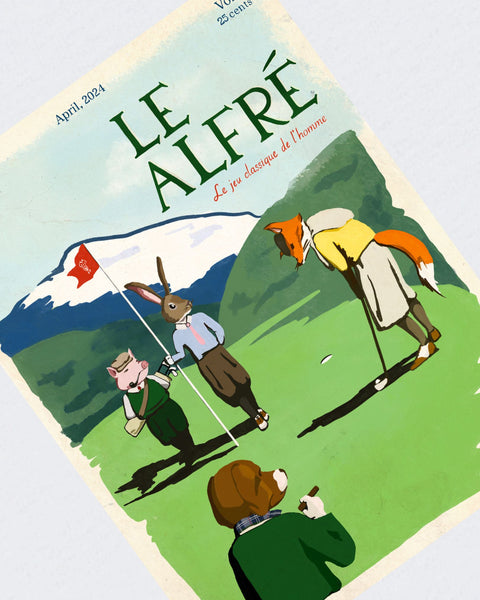 Vintage Golf Print Limited Edition Graphic Tee (SS24)