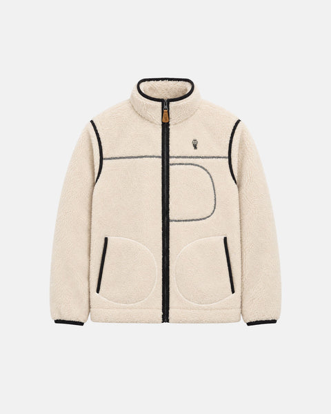 Alfré Cream Modular Fleece Gilet Jacket