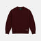 Classic Burgundy Cotton Crewneck Sweater (PRE-ORDER)