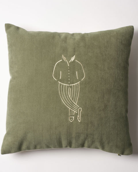 Alfré Reversible Herringbone Pillow