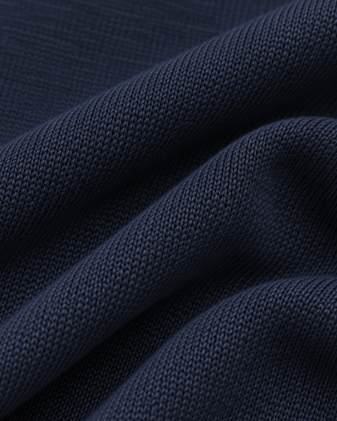 Classic Navy Quarter-Zip Sweater