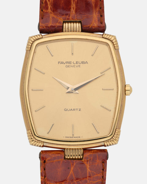 Vintage Gold Favre-Leuba Geneve Watch