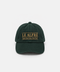 Le Alfré Upper East Side Hunter Green Throwback Cap