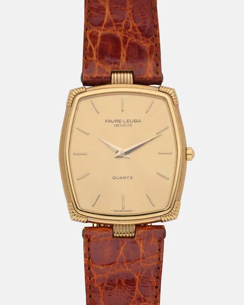 Vintage Gold Favre-Leuba Geneve Watch
