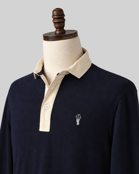 Alfré's Signature Navy Rugby Shirt