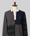 Alfré's Navy Colorblock Rugby Shirt