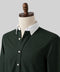 Classic Hunter Green Contrast Collar Oxford Shirt