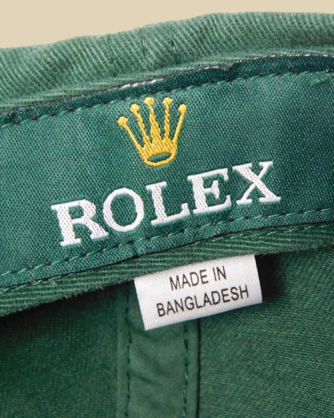 Vintage Rolex Forest Green Cap