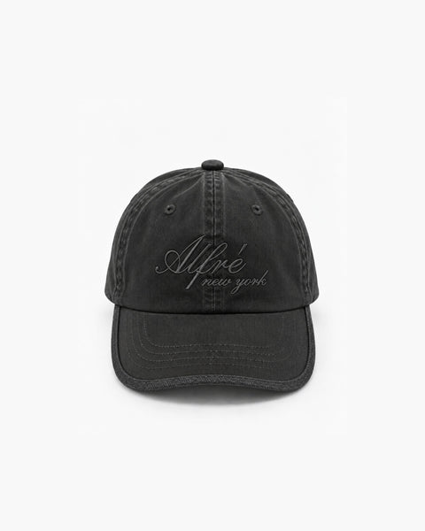 Dark Grey Alfré New York Signature Cap