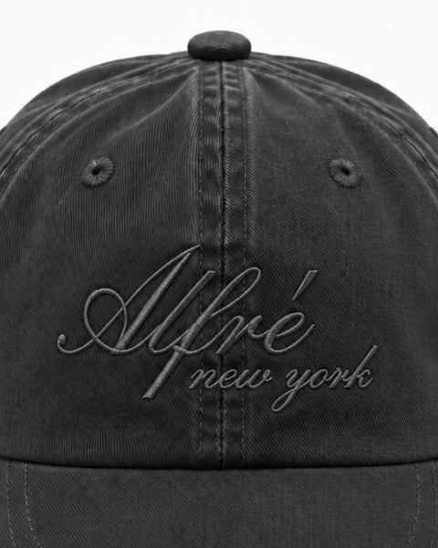 Dark Grey Alfré New York Signature Cap