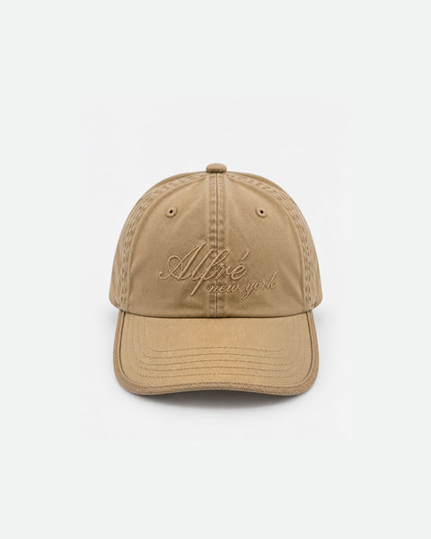 Beige Alfré New York Signature Cap