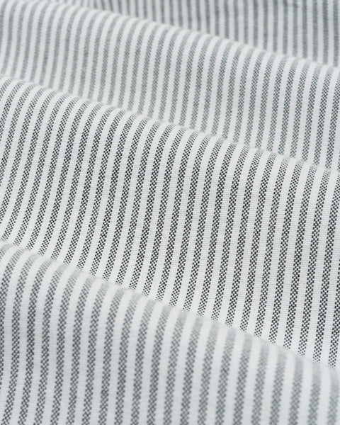 'Le Stripe' Black Oxford Shirt