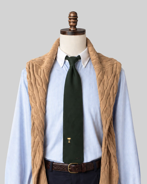 "The Financier" Italian Silk Tie