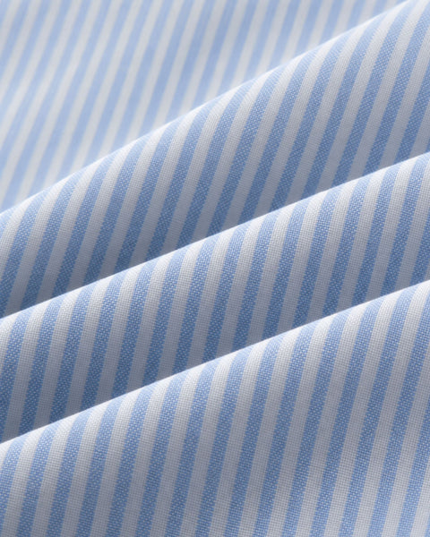 Classic Blue Stripe Oxford Shirt