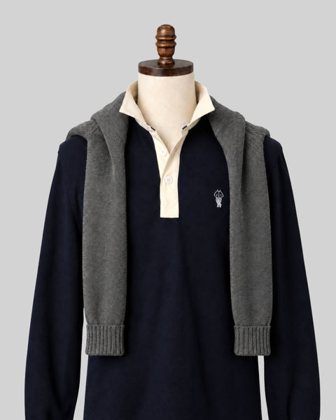 Alfré's Signature Navy Rugby Shirt