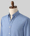 Retro Blue Stripe Poplin Shirt