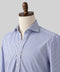 Navy Bengal Stripe Broadcloth Spread Collar Dress Shirt